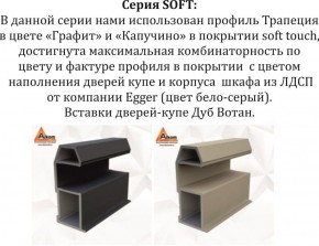 Шкаф-купе 1800 серии SOFT D1+D3+B2+PL1 (2 ящика+1штанга) профиль «Графит» в Салехарде - salekhard.ok-mebel.com | фото 11