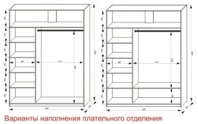 Шкаф-купе 1800 серии SOFT D8+D2+B2+PL4 (2 ящика+F обр.штанга) профиль «Капучино» в Салехарде - salekhard.ok-mebel.com | фото 5