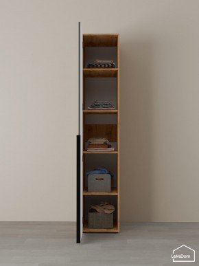 Шкаф Linnea MHR-1-2 2050х400х510 (ДВ-М 11.1.25) в Салехарде - salekhard.ok-mebel.com | фото 4