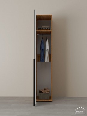 Шкаф Linnea MHR-1 2050х400х510 (ДВ-М 11.1.25) в Салехарде - salekhard.ok-mebel.com | фото 4