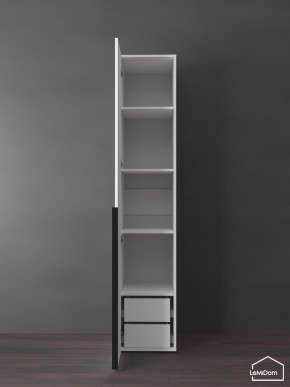 Шкаф Linnea MHR-1-3 2050х400х510 (Белый-М 11.1.2) в Салехарде - salekhard.ok-mebel.com | фото 7