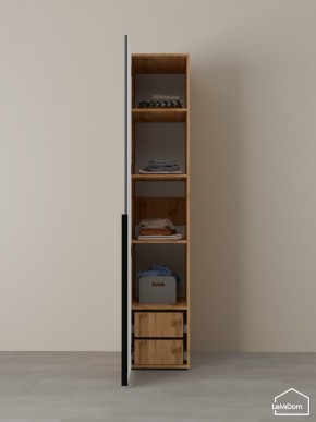 Шкаф Linnea MHR-1-4 2050х400х510 (ДВ-М 11.1.25) в Салехарде - salekhard.ok-mebel.com | фото 6
