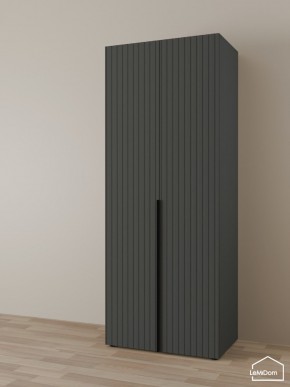 Шкаф Linnea MHR-2 2050х800х510 (Графит-М 11.1.25) в Салехарде - salekhard.ok-mebel.com | фото