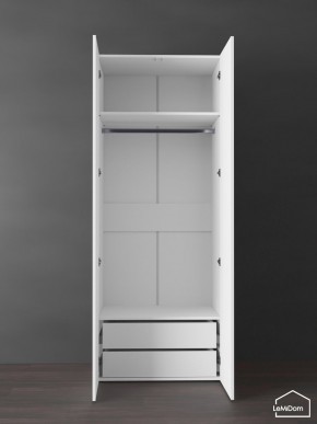 Шкаф Linnea MHR-2PO-3 2050х800х510 (Белый-М 11.1.1) в Салехарде - salekhard.ok-mebel.com | фото 4