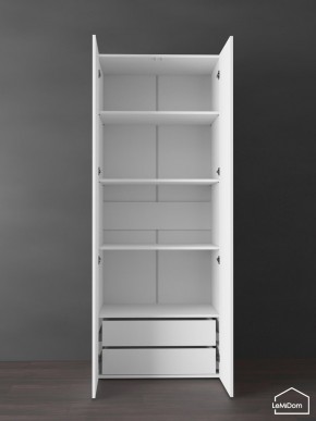 Шкаф Linnea MHR-2PO-4 2050х800х510 (Белый-М 11.1.2) в Салехарде - salekhard.ok-mebel.com | фото 5