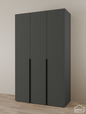Шкаф Linnea MHR-3-1 2050х1200х510 (Графит-М 11.1.25) в Салехарде - salekhard.ok-mebel.com | фото