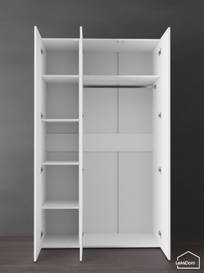 Шкаф Linnea MHR-3PO-1 2050х1200х510 (Белый-М 11.1.2) в Салехарде - salekhard.ok-mebel.com | фото 5