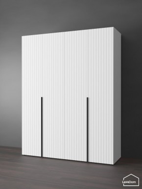 Шкаф Linnea MHR-4-2 2050х1600х510 (Белый-М 11.1.1) в Салехарде - salekhard.ok-mebel.com | фото