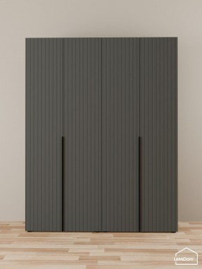 Шкаф Linnea MHR-4-2 2050х1600х510 (Графит-М 11.1.25) в Салехарде - salekhard.ok-mebel.com | фото