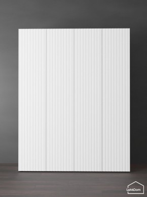 Шкаф Linnea MHR-4PO-1 2050х1600х510 (Белый-М 11.1.2) в Салехарде - salekhard.ok-mebel.com | фото 5