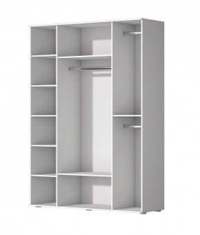 Шкаф Норден 1600 (Белый текстурный) в Салехарде - salekhard.ok-mebel.com | фото 2
