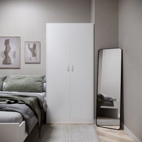 Шкаф ПЕГАС двухдверный, цвет белый в Салехарде - salekhard.ok-mebel.com | фото 4