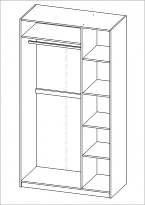 Шкаф ПЕГАС трехдверный, цвет Дуб Сонома в Салехарде - salekhard.ok-mebel.com | фото