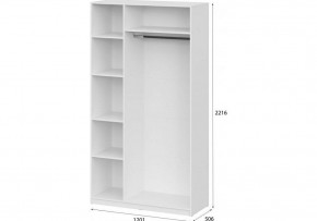 Шкаф платяной Даиго в Салехарде - salekhard.ok-mebel.com | фото 3