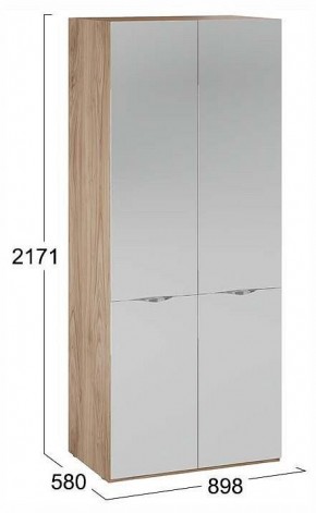 Шкаф платяной Глосс СМ-319.07.004 в Салехарде - salekhard.ok-mebel.com | фото 4