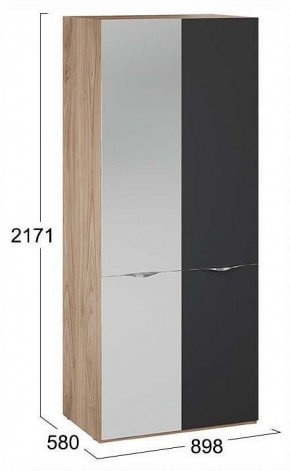 Шкаф платяной Глосс СМ-319.07.005 в Салехарде - salekhard.ok-mebel.com | фото 4