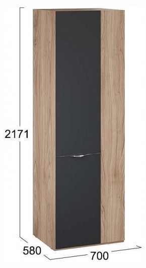 Шкаф платяной Глосс СМ-319.07.006 в Салехарде - salekhard.ok-mebel.com | фото 4