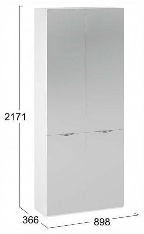Шкаф платяной Глосс СМ-319.07.014 в Салехарде - salekhard.ok-mebel.com | фото 4