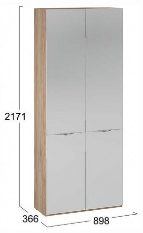 Шкаф платяной Глосс СМ-319.07.014 в Салехарде - salekhard.ok-mebel.com | фото 4