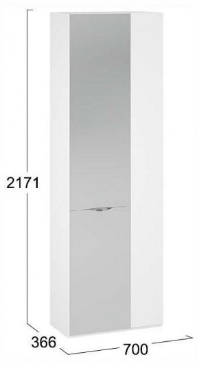 Шкаф платяной Глосс СМ-319.07.017 в Салехарде - salekhard.ok-mebel.com | фото 4