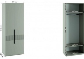Шкаф платяной Ника в Салехарде - salekhard.ok-mebel.com | фото 3