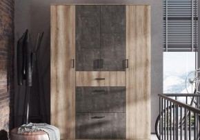 Шкаф платяной Паркинс в Салехарде - salekhard.ok-mebel.com | фото 4