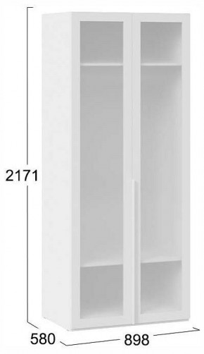 Шкаф платяной Порто СМ-393.07.009 в Салехарде - salekhard.ok-mebel.com | фото 3
