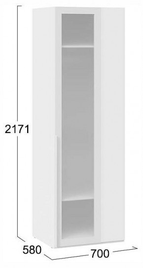 Шкаф платяной Порто СМ-393.07.011 в Салехарде - salekhard.ok-mebel.com | фото 4