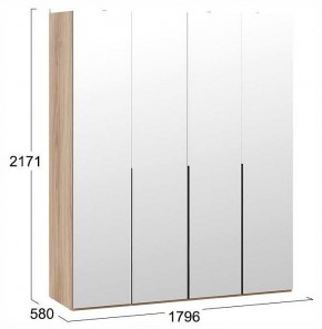 Шкаф платяной Порто СМ-393.07.109 в Салехарде - salekhard.ok-mebel.com | фото