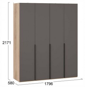 Шкаф платяной Порто СМ-393.07.110 в Салехарде - salekhard.ok-mebel.com | фото 3
