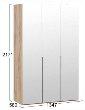 Шкаф платяной Порто СМ-393.07.111 в Салехарде - salekhard.ok-mebel.com | фото 3