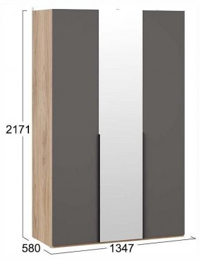 Шкаф платяной Порто СМ-393.07.112 в Салехарде - salekhard.ok-mebel.com | фото 3
