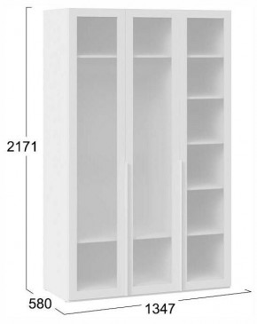 Шкаф платяной Порто СМ-393.07.117 в Салехарде - salekhard.ok-mebel.com | фото 4