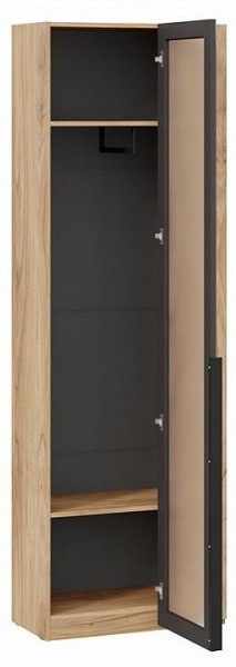 Шкаф платяной Порто СМ-393.07.233 в Салехарде - salekhard.ok-mebel.com | фото 2