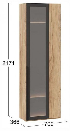 Шкаф платяной Порто СМ-393.07.233 в Салехарде - salekhard.ok-mebel.com | фото 3