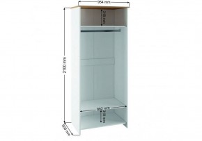 Шкаф платяной Теодора в Салехарде - salekhard.ok-mebel.com | фото 3
