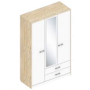 Шкаф "Милана" 3-х створчатый с 2 ящиками в Салехарде - salekhard.ok-mebel.com | фото