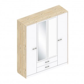 Шкаф "Милана" 4-х створчатый в Салехарде - salekhard.ok-mebel.com | фото