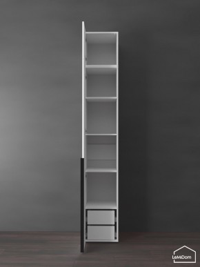 Шкаф с антресолью Linnea MHR-1A-4 2450х400х510 (Белый-М 11.1.2) в Салехарде - salekhard.ok-mebel.com | фото 6