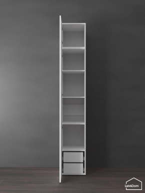 Шкаф с антресолью Linnea MHR-1POA-4 2450х400х510 (Белый-М 11.1.2) в Салехарде - salekhard.ok-mebel.com | фото 6
