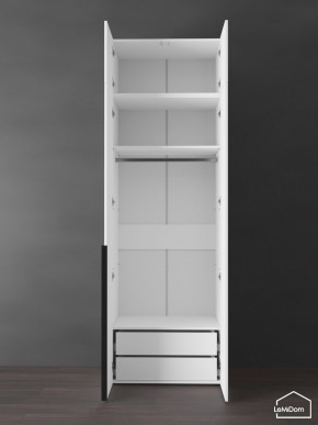 Шкаф с антресолью Linnea MHR-2A-3 2450х800х510 (Белый-М 11.1.2) в Салехарде - salekhard.ok-mebel.com | фото 6