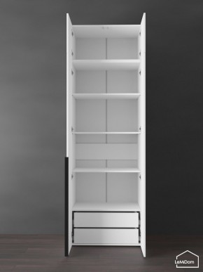 Шкаф с антресолью Linnea MHR-2A-4 2450х800х510 (Белый-М 11.1.2) в Салехарде - salekhard.ok-mebel.com | фото 6