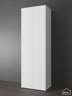 Шкаф с антресолью Linnea MHR-2POA-1 2450х800х510 (Белый-М 11.1.2) в Салехарде - salekhard.ok-mebel.com | фото