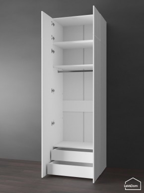 Шкаф с антресолью Linnea MHR-2POA-3 2450х800х510 (Белый-М 11.1.1) в Салехарде - salekhard.ok-mebel.com | фото 6