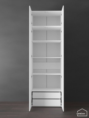 Шкаф с антресолью Linnea MHR-2POA-4 2450х800х510 (Белый-М 11.1.1) в Салехарде - salekhard.ok-mebel.com | фото 6