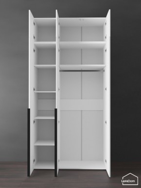 Шкаф с антресолью Linnea MHR-3A-1 2450х1200х510 (Белый-М 11.1.2) в Салехарде - salekhard.ok-mebel.com | фото 5
