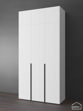 Шкаф с антресолью Linnea MHR-3A-2 2450х1200х510 (Белый-М 11.1.1) в Салехарде - salekhard.ok-mebel.com | фото