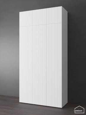 Шкаф с антресолью Linnea MHR-3POA-2 2450х1200х510 (Белый-М 11.1.1) в Салехарде - salekhard.ok-mebel.com | фото