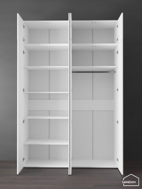 Шкаф с антресолью Linnea MHR-4POA-1 2450х1600х510 (Белый-М 11.1.1) в Салехарде - salekhard.ok-mebel.com | фото 4