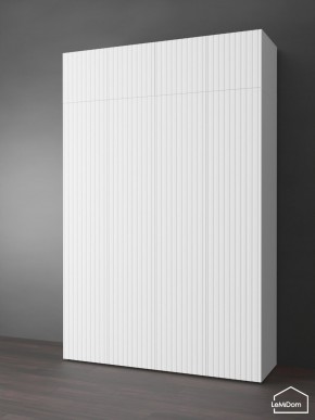 Шкаф с антресолью Linnea MHR-4POA-1 2450х1600х510 (Белый-М 11.1.2) в Салехарде - salekhard.ok-mebel.com | фото
